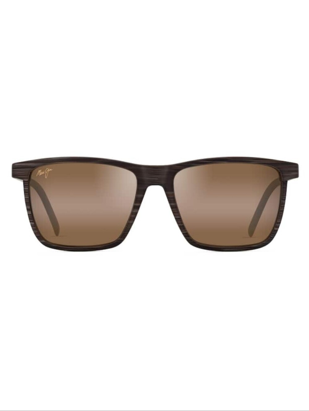NWT Maui Jim One Way Polarized Rectangular Sunglasses | Bronze Brown | Square - Picture 2 of 5